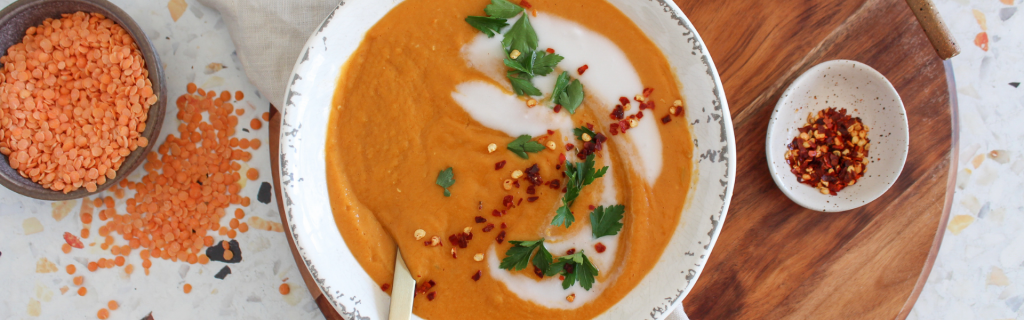 New Recipe: Red Lentil & Coconut Soup