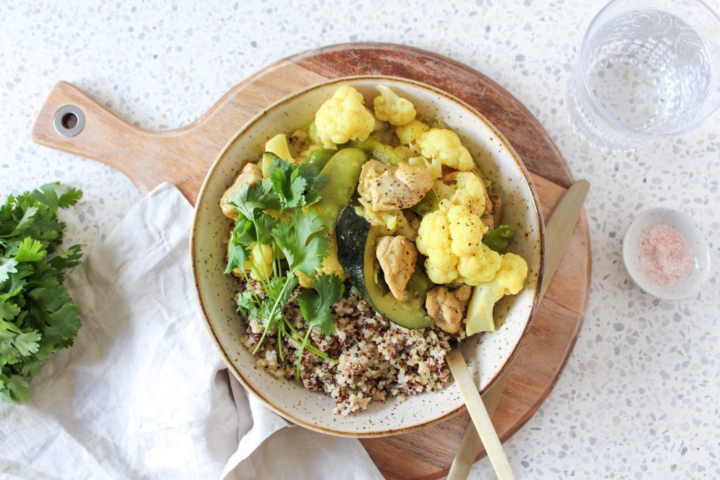 New Recipe: Low Histamine Chicken & Greens Curry